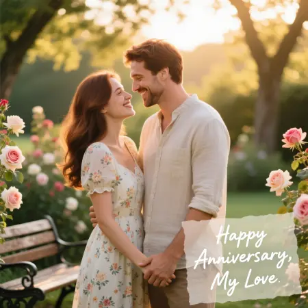 Cute Anniversary Wishes for Couple in English
