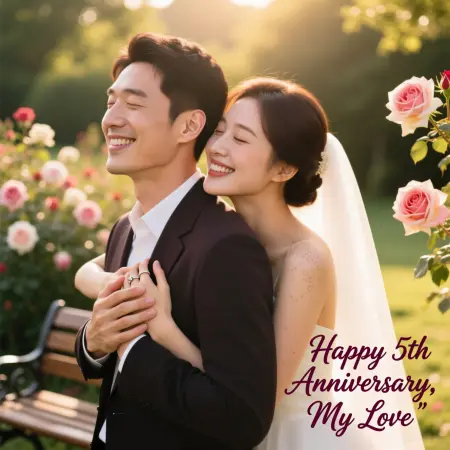 Cute Wedding Anniversary Wishes To Husband From Wife