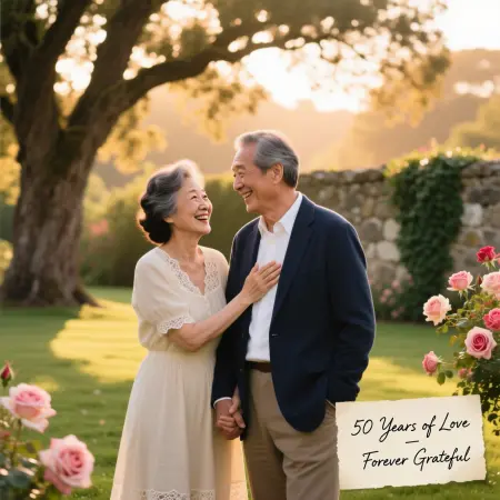 Heart Touching 50th Anniversary Wishes