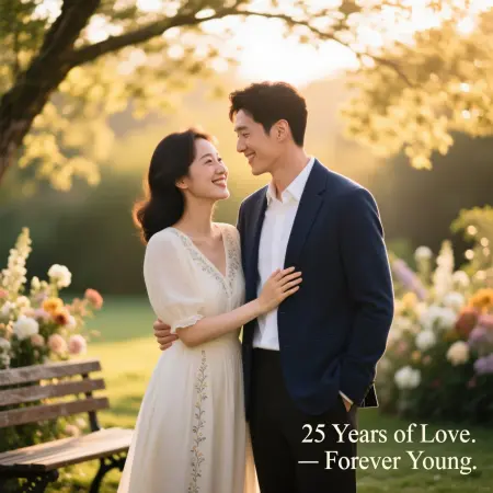 Romantic 25th Wedding Anniversary Wishes