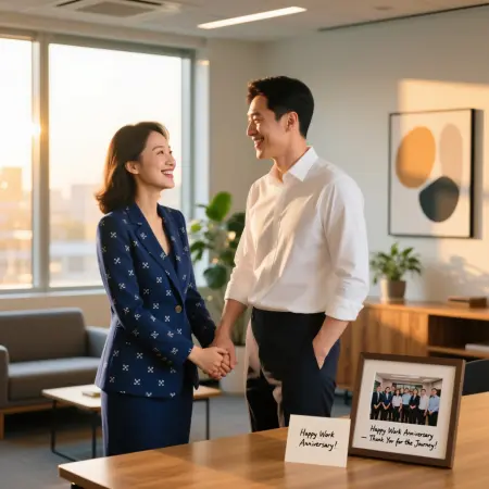 Work Anniversary Wishes For Colleagues