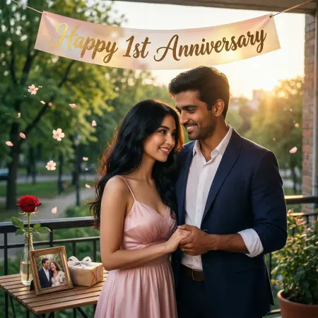 Cute 1st Anniversary Wishes