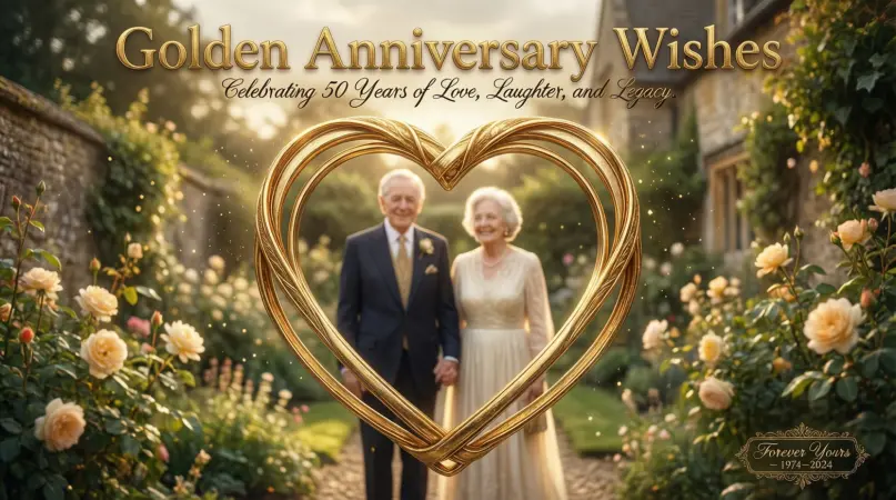 golden anniversary wishes