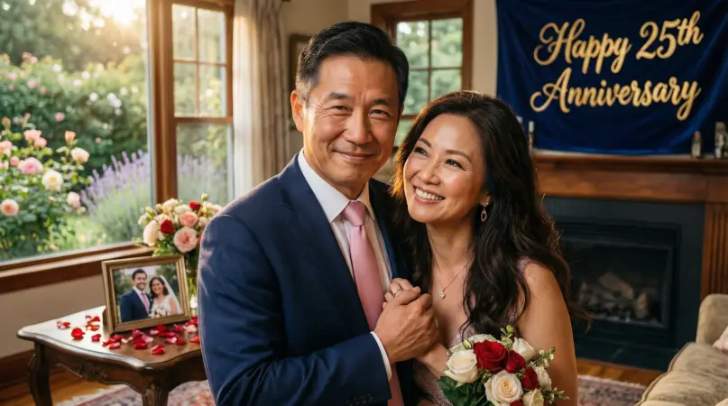 Happy 25th Anniversary Wishes