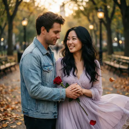 Romantic Friend Couple Anniversary