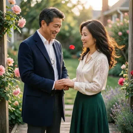 Romantic Happy 25th Anniversary