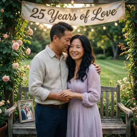 Silver Jubilee 25th Wedding Anniversary