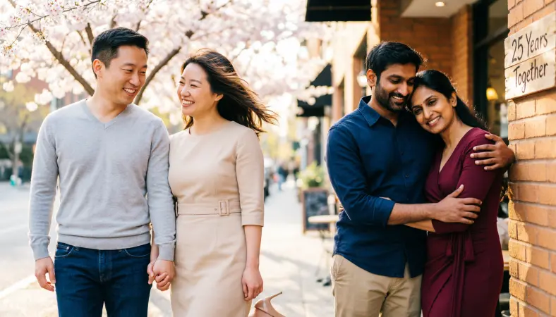 25th Anniversary Wishes for Friends