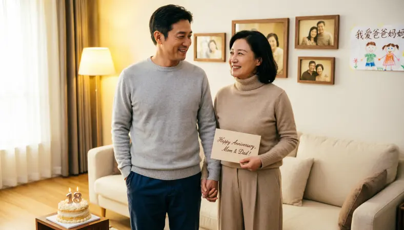 anniversary wishes for parents from children