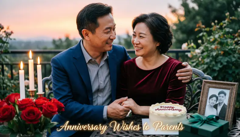 Anniversary Wishes to Parents