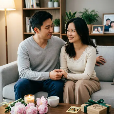 Cute Anniversary Wishes for Brother