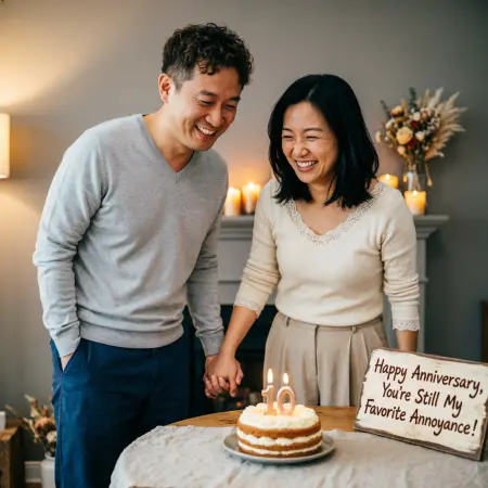 Funny Anniversary Wishes for Sister