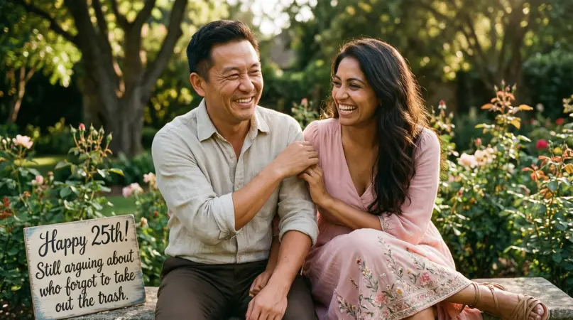 Funny Wedding Anniversary Wishes for Couple