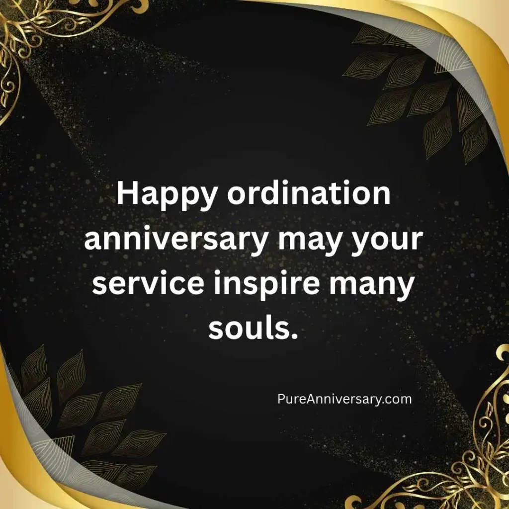 Happy Ordination Anniversary