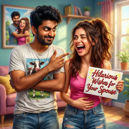 Hilarious Wishes for Your Spouse