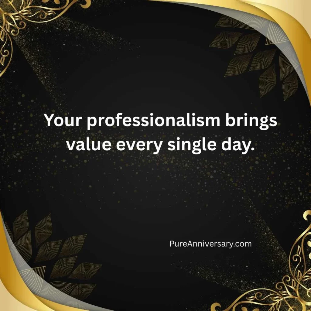 Professional Job Anniversary