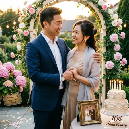 Romantic 10th Anniversary Wishes