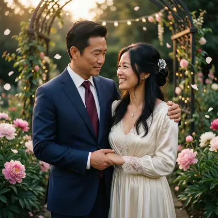 Romantic 10th Wedding Anniversary