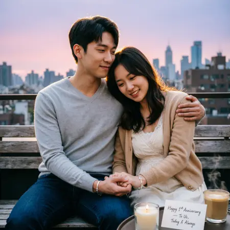 Romantic 1st anniversary wishes