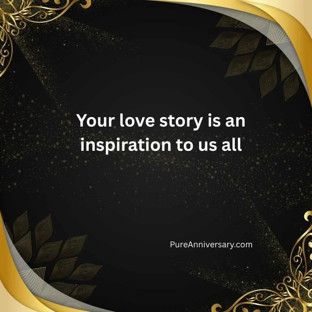 Romantic Golden Wedding