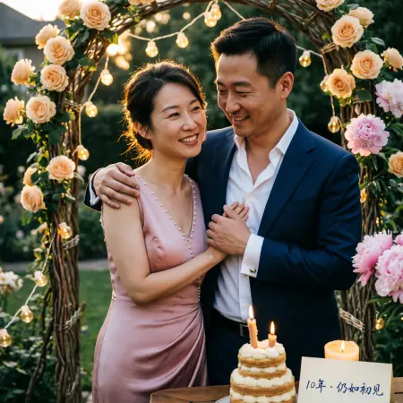 Romantic Wedding Anniversary