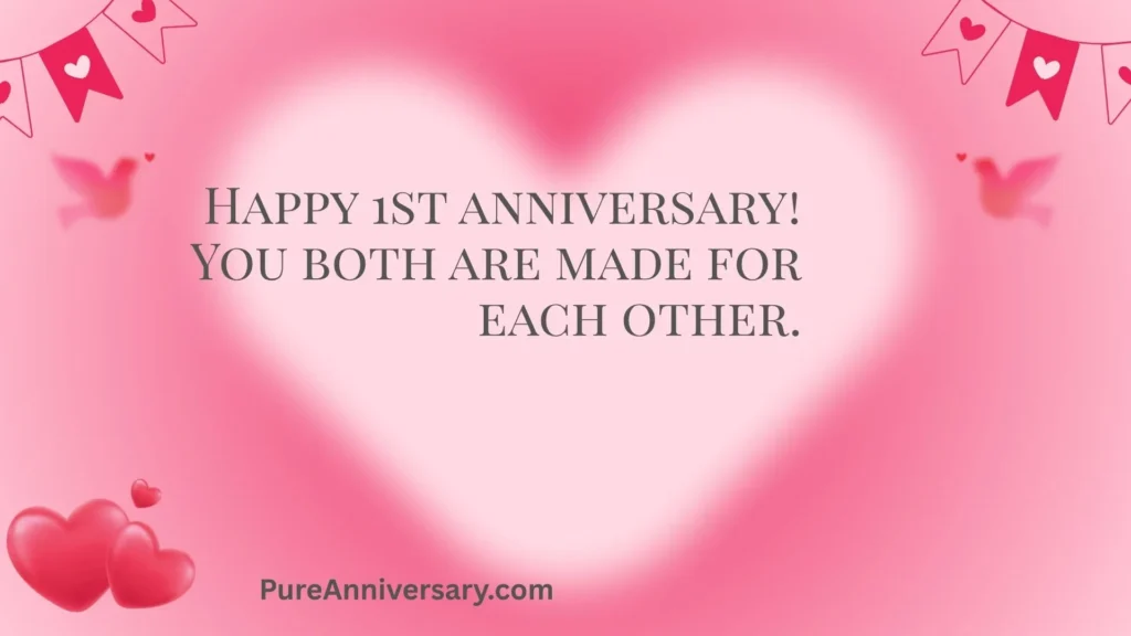 1st Anniversary Wishes for Uncle