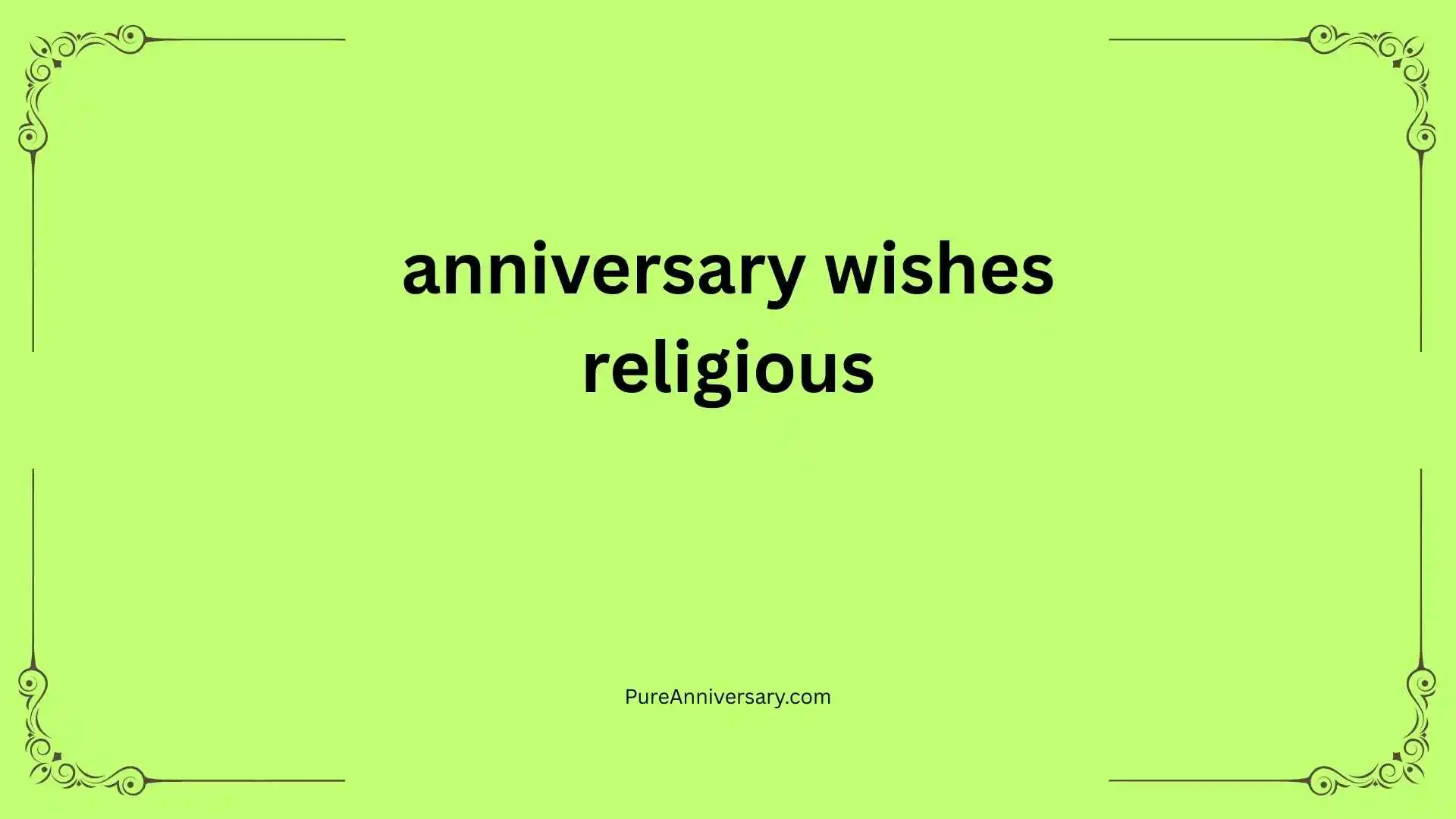 anniversary wishes religious