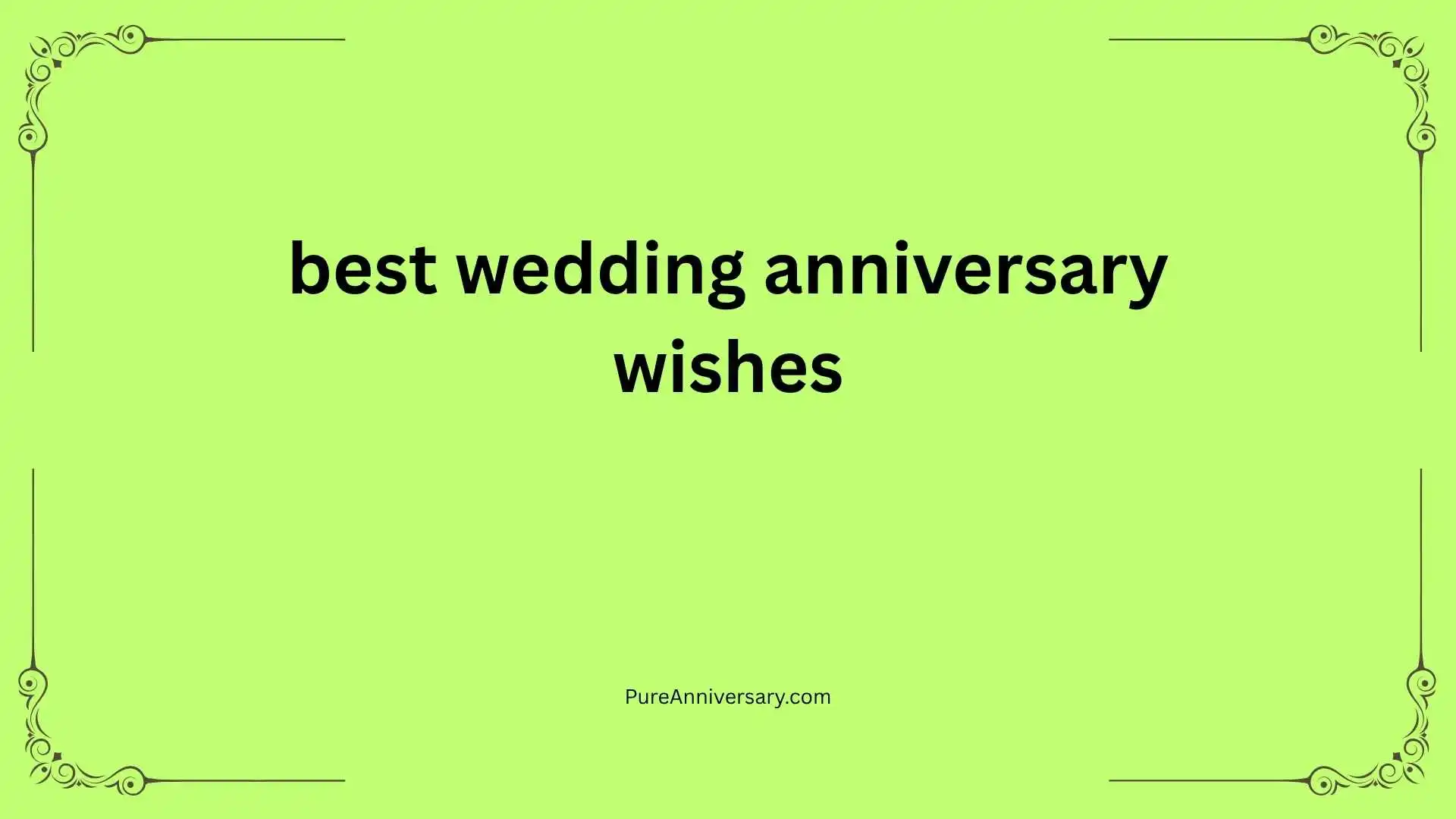 best wedding anniversary wishes