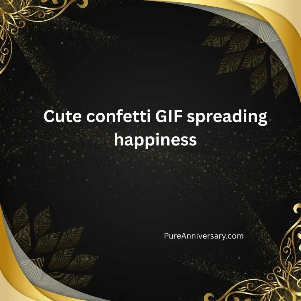 Cute Happy Anniversary Wishes GIF