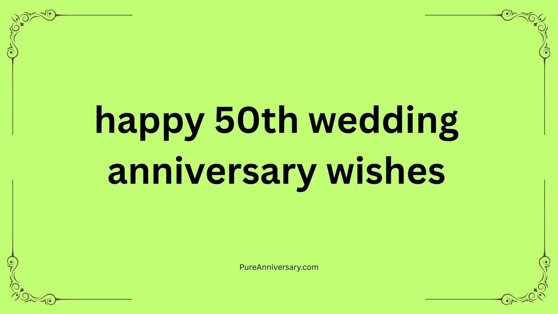 happy 50th wedding anniversary wishes