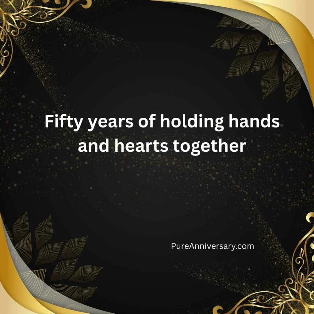 Heart Touching 50th Anniversary