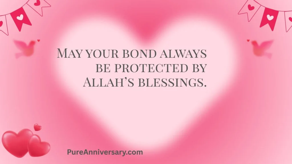 Islamic Wedding Anniversary Wishes