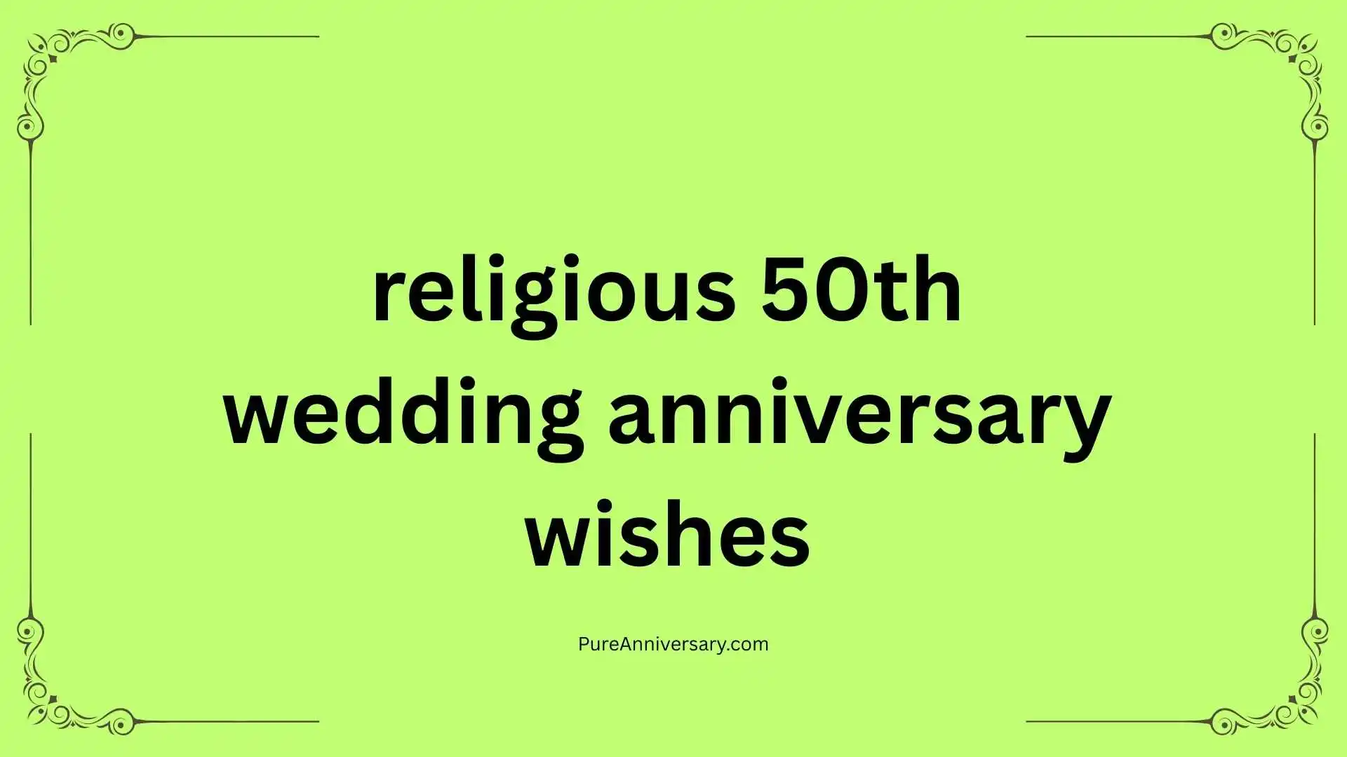 religious 50th wedding anniversary wishes