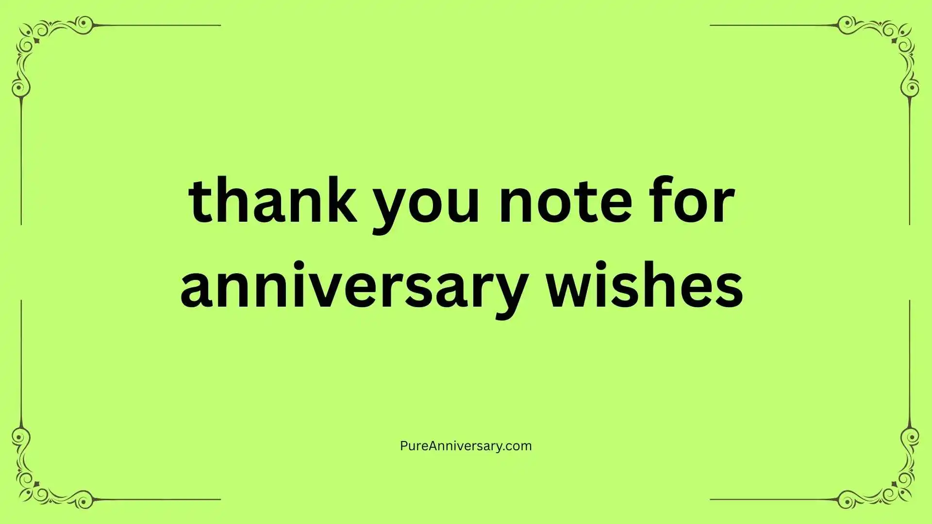 thank you note for anniversary wishes