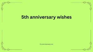 5th anniversary wishes