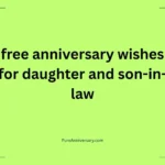 free anniversary wishes for daughter and son-in-law