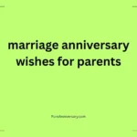 marriage anniversary wishes for parents
