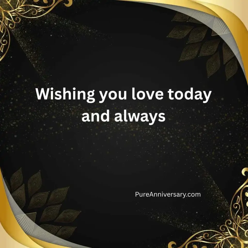 Sweet and Simple Anniversary Wishes
