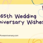 65th Wedding Anniversary Wishes