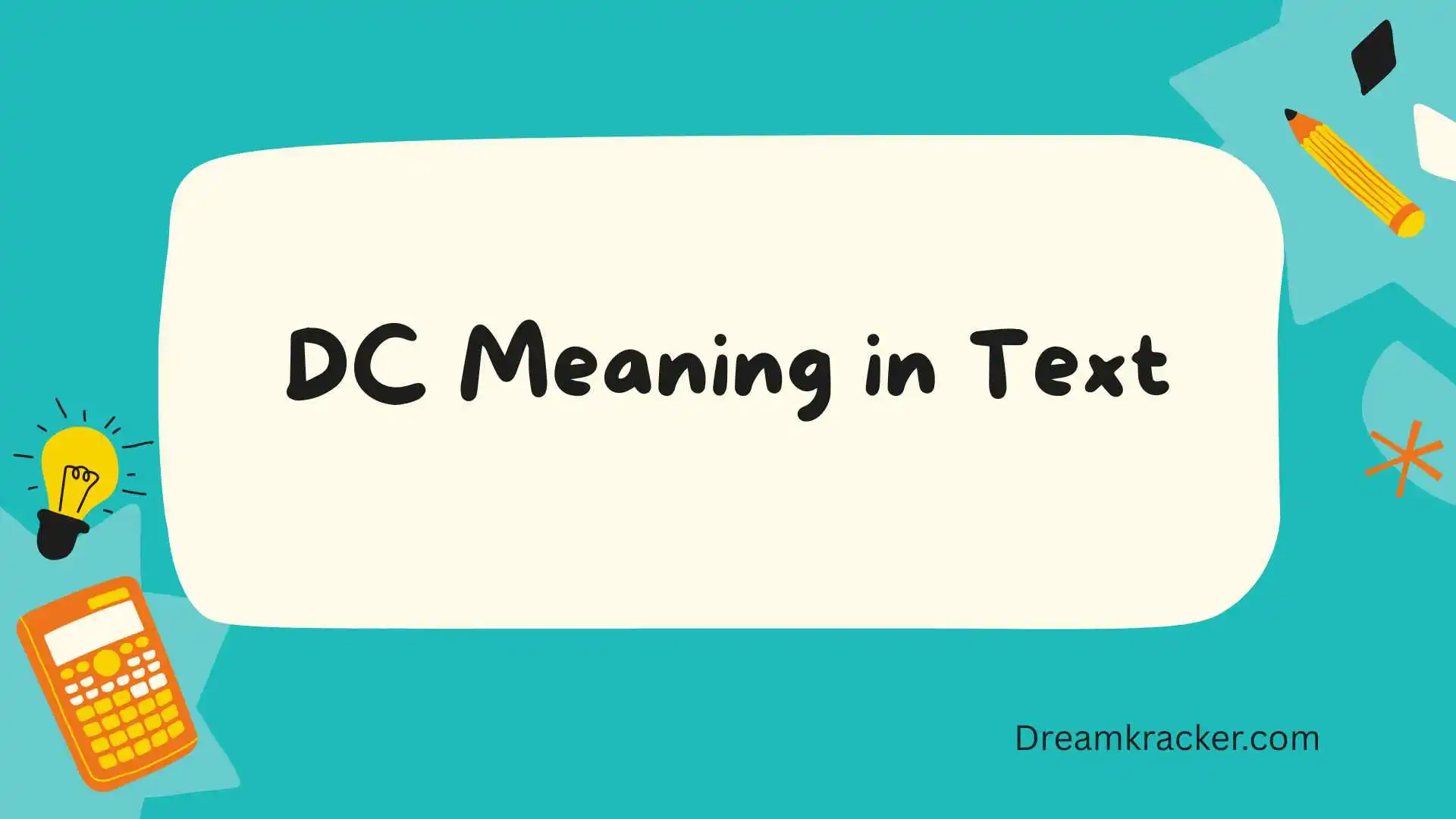 DC Meaning in Text