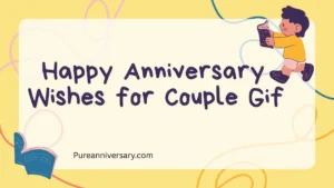 Happy Anniversary Wishes for Couple Gif