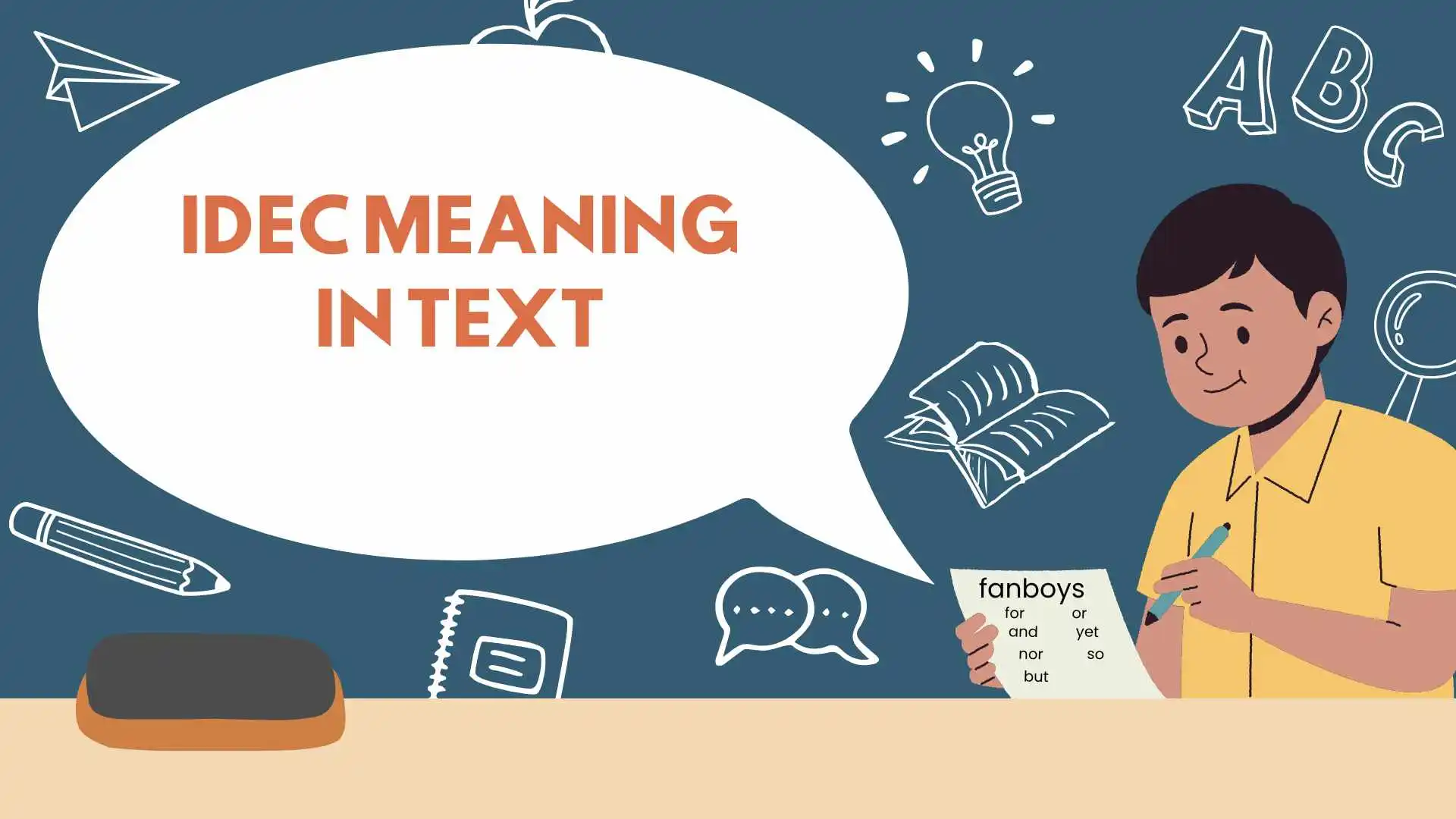 Idec Meaning in Text