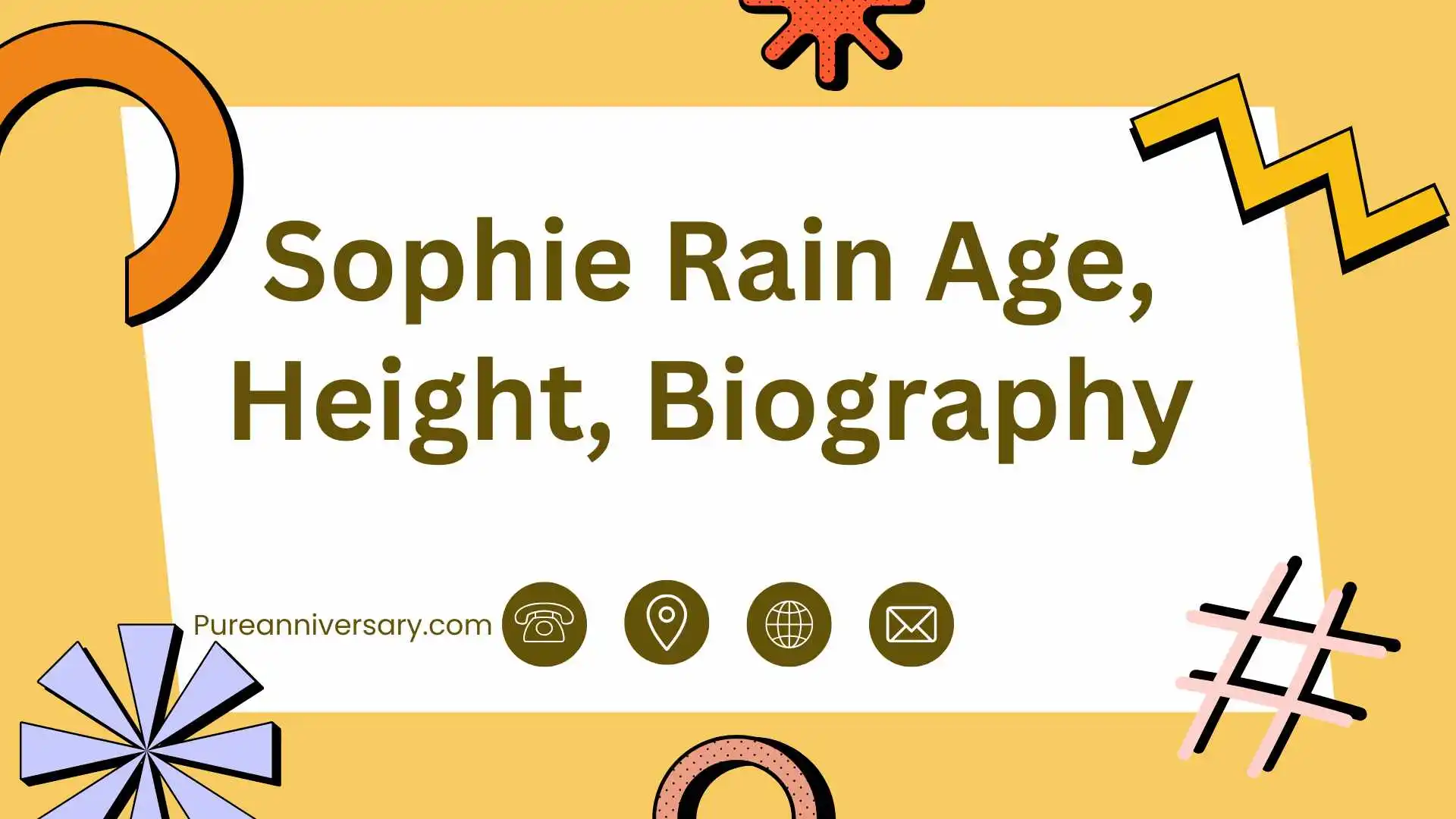 Sophie Rain Age, Height, Biography