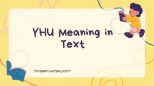 YHU Meaning in Text