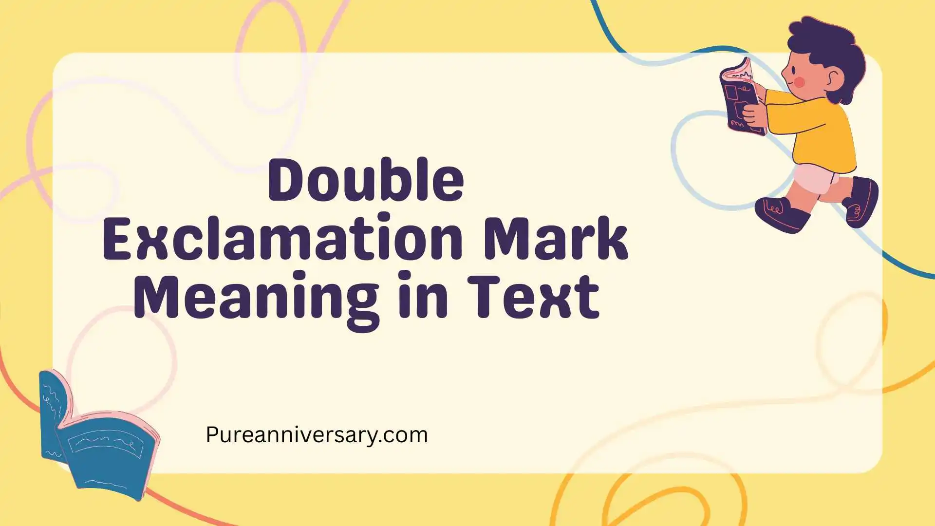 Double Exclamation Mark Meaning in Text