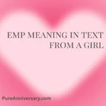 EMP Meaning in Text From a Girl