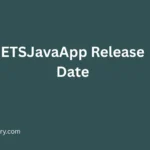 ETSJavaApp Release Date
