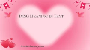 IMSG Meaning in Text