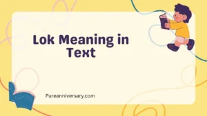 Lok Meaning in Text
