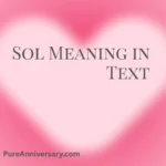 Sol Meaning in Text